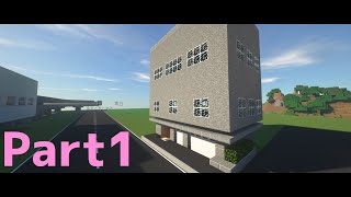 【ゆっくり実況】Minecraft 札幌市営地下鉄をつくる Part1 [ビル作成編]