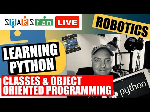 YouTube thumbnail for SMARS & Python: classes & object oriented programming