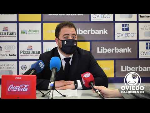 Rueda De Prensa Sergio García Playoff 2 | Liberbank Oviedo Baloncesto - Leyma Coruña