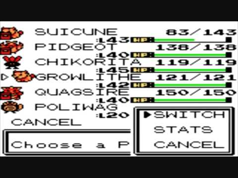 Pokemon Crystal Walkthrough With Commentary Part 66 - Victory Road