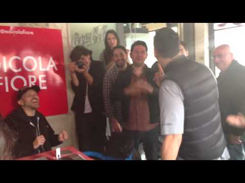 Max Pezzali e Fiorello all'Edicola Fiore!