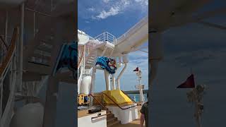Disney Dream’s Epic Main Pool & Slide – Ultimate Water Fun! #cruise #cruisesplustravel #disneycruise