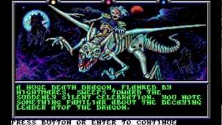 Death Knights of Krynn (MS-DOS) Intro und Gameplay