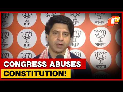 Delhi: BJP Slams Congress For Abuse, Anarchy & Insult To Constitution | OTV