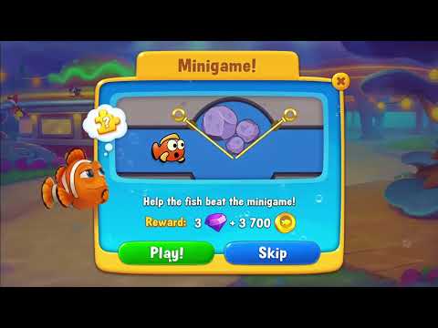 FISHDOM: 💥💥 Level 10024 💎💎💎 Minigame 💎💎💎💥💥