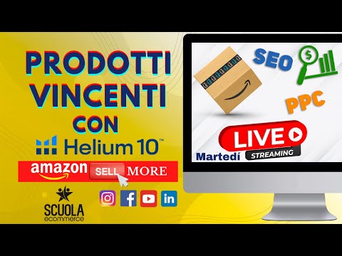 , title : 'La chiave del successo su Amazon: 💡la ricerca di prodotti redditizi con Helium 10 🔎'