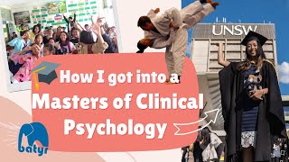 How I Got Into a Masters of Clinical Psychology! | Interview Tips & Tricks, Volunteering, Marks