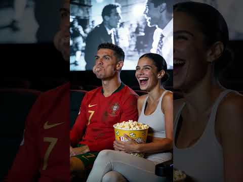 Ronaldo and her chewy steak#ronaldo #messi