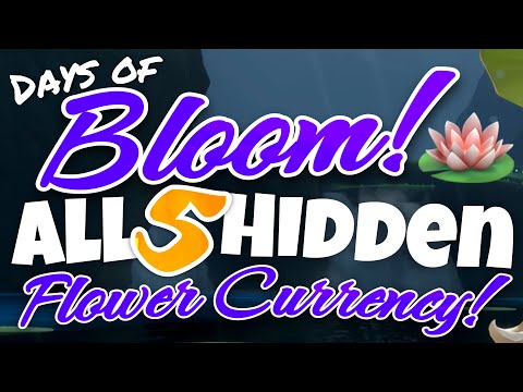 All 5 Hidden Flower Event Currency - Days of Bloom Sky Children of the Light nastymold