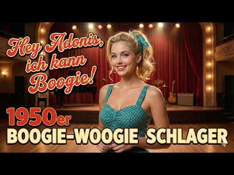 1950er Boogie-Woogie Schlager🎸”Ich kann Boogie”🎷(KI Musik + handgeschriebener Text✍️)