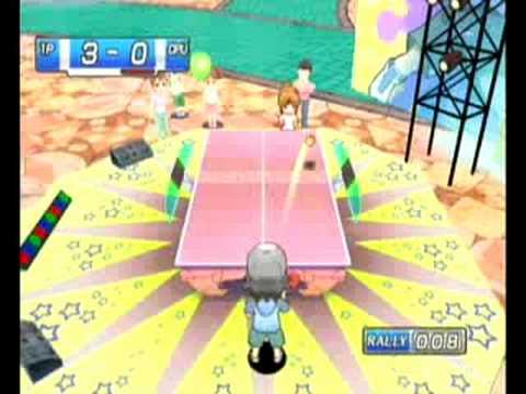 family table tennis wiiware