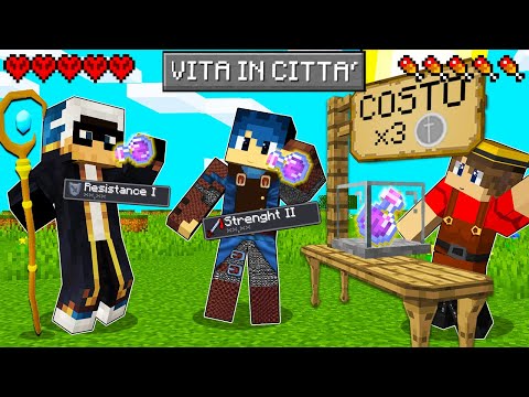 IL NUOVO NEGOZIO DI POZIONI PER I MIEI AMICI!! - VITA IN CITTA 2 Minecraft ITA