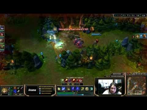 imaQtpie - Ezreal vs Caitlyn - bot «Boss» (Diamond l)