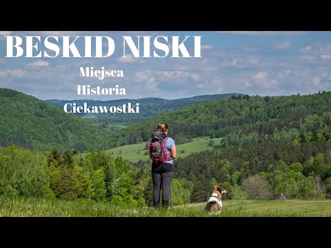 O ciekawych miejscach i historii Beskidu Niskiego przy wchodzeniu na Lackową.