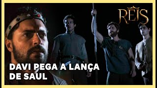 HISTÓRIA DO REI DAVI: Davi mostra a lança de Saul e o confronta