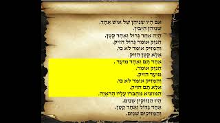 משניות בבא קמא פרק ג משנה יא