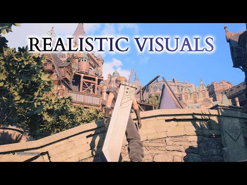 4K Ultra Immersive Realistic Visuals of Final Fantasy 7 Rebirth RTX Graphics made with Reshade Mod