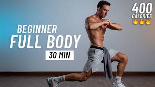 30 Min Fat Burning HIIT Workout for TOTAL BEGINNERS (No Equipment)
