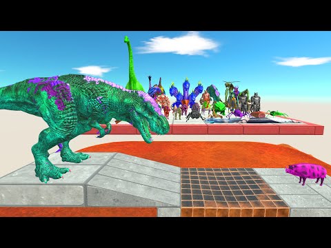 The gluttons are caught in the TRAP - Animal Revolt Battle Simulator