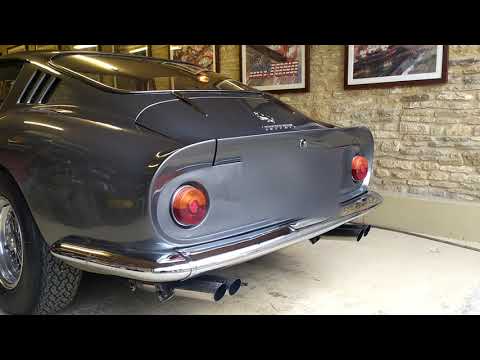 Ferrari 275 GTB 4 Cam, Cold Start, EXHAUST SOUND. Start silnika i wydech.