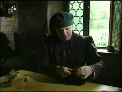 Schuhe machen im Mittelalter