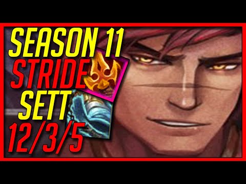 SEASON 11 SETT WITH NEW MYTHIC ITEM STRIDEBREAKER IS A BROKEN BUILD - League of Legends