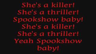 rob zombie - spookshow baby (lyrics)