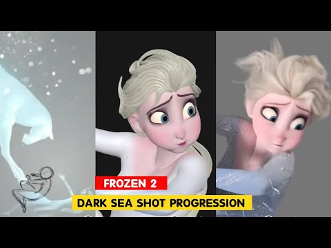 Frozen 2 | Dark Sea Shot Progression | Pedro Daniel Garcia |@3DAnimationInternships