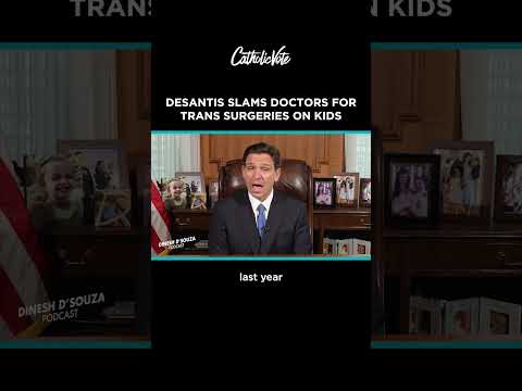 DeSantis Slams Doctors For Trans Surgeries on Kids