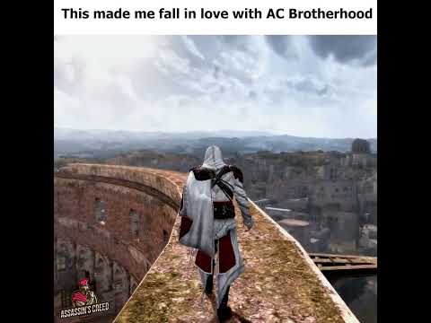 This made me fall in love with AC Brotherhood #assassinscreedbrotherhood #assassincreed #gaming