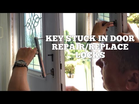 UPVC DOOR LOCK FAULT, Key Won’t Remove & it’s upside down How To Repair or Replace Locks (Simple)