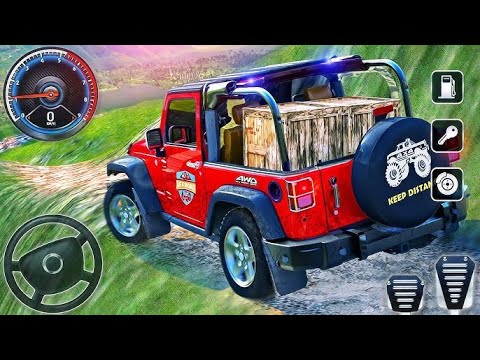 Offroad Jeep Car Driving Simulator - 4х4 Spintrials Jeep Driver 3D 2025 - Android GamePlay