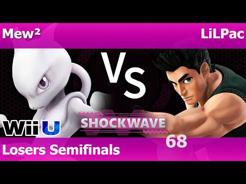 SW 68 Smash 4 - Mew² (Mewtwo) vs LiLPac (Little Mac) - Losers Semifinals