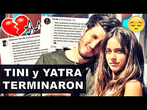 Tini y Sebastián Yatra TERMINAN su RELACIÓN || Una ruptura amorosa que conmociona al MUNDO