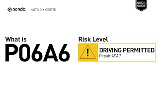 OBD Code p06a6 Guide to Repair