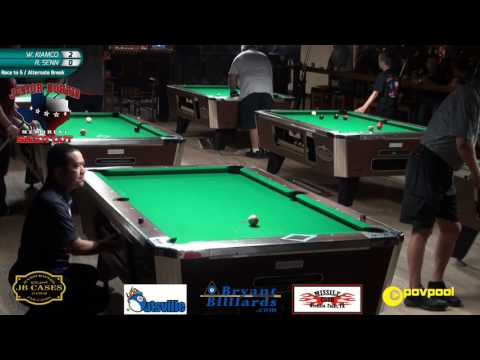#1 - Warren KIAMCO vs Roger SENN - Norris 9-Ball • 2017
