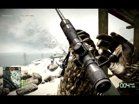 Battlefield Bad Company 2 Longest Sniper Shot