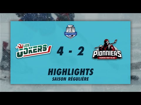 Jokers de Cergy-Pontoise vs Pionniers de Chamonix - Highlights - Synerglace Ligue Magnus 2022/23
