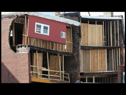 Maverick Square building partially collapsed in Boston
