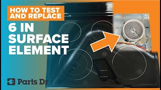 6 Inch Surface Element Replacement, Frigidaire Electric Glass Smoothtop Range