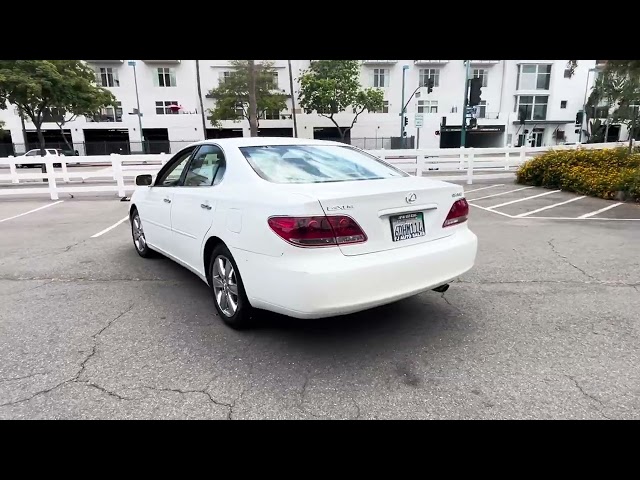 2005 LEXUS ES SEDAN WHITE AUTOMATIC - MJG Auto Sales LLC in Sacramento, CA  34.17228381499376, -118.375146269815