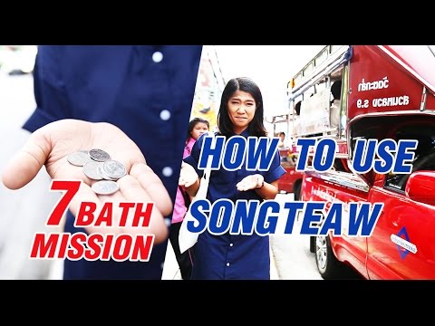 Como usar Songthaew - Como viajar em Bangkok - Bangkok Transit | Meettrip
