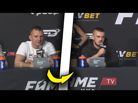KRYCHA VS KASTI - NAJLEPSZE MOMENTY - 2 KONFERENCJA FAME MMA 5 *face 2 face*!! 🔥