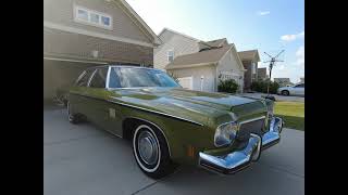 Video Thumbnail for 1973 Oldsmobile 88 Royale Sedan