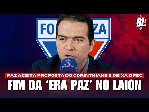 🚨 FIM DE LINHA: MARCELO PAZ DEIXA O FORTALEZA E ACERTA COM O CORINTHIANS!