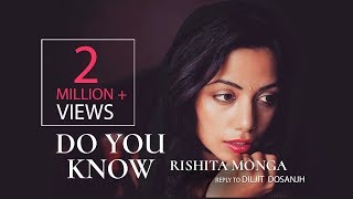 Rishita - Do you Know - Reply to Diljit Dosanjh Song