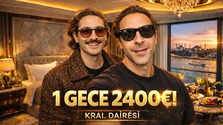 İstanbul’da 1 Gece 2400€! Luxury Royal Suite Tour 👑