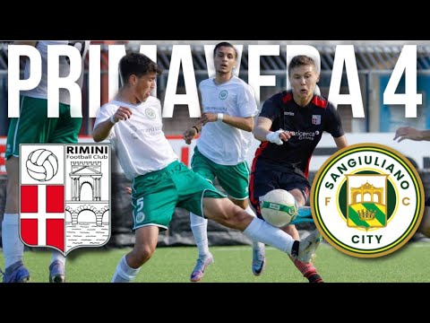 RIMINI F.C vs SANGIULIANO CITY | PRIMAVERA 4 gir. A | HIGHLIGHTS | 3-2