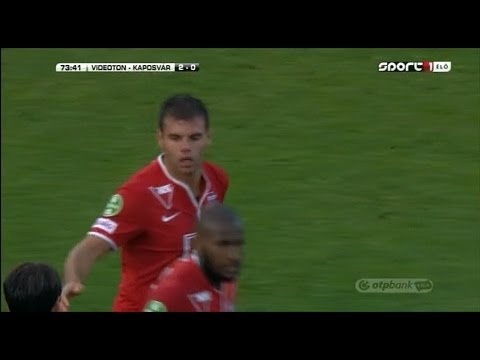 Nemanja Nikolics gólja a Videoton FC - Kaposvári Rákóczi meccsen