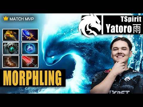 Morphling Safelane | TSpirit.Yatoro | 7.32D MORPHLING CARRY RUSH LINKEN | 7.32d Gameplay Highlight